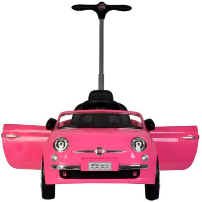 Best Ride on Cars Outdoor Fiat Push Car - Pink