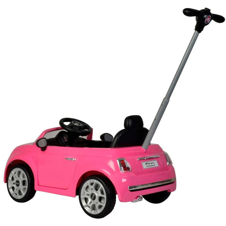 Best Ride on Cars Outdoor Fiat Push Car - Pink