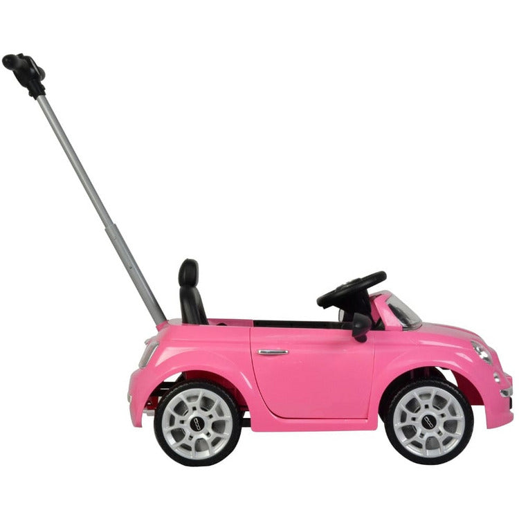 Best Ride on Cars Outdoor Fiat Push Car - Pink