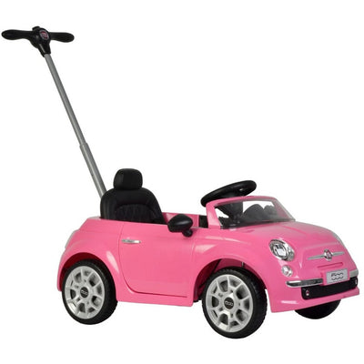 Best Ride on Cars Outdoor Fiat Push Car - Pink