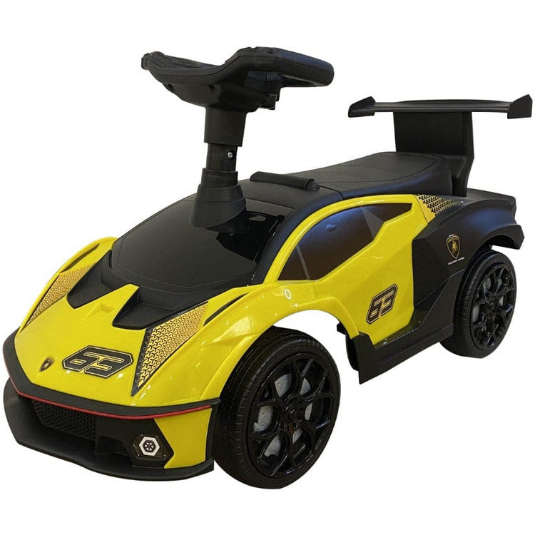 Best Ride on Cars Outdoor Lamborghini SCV Push Car - Yellow