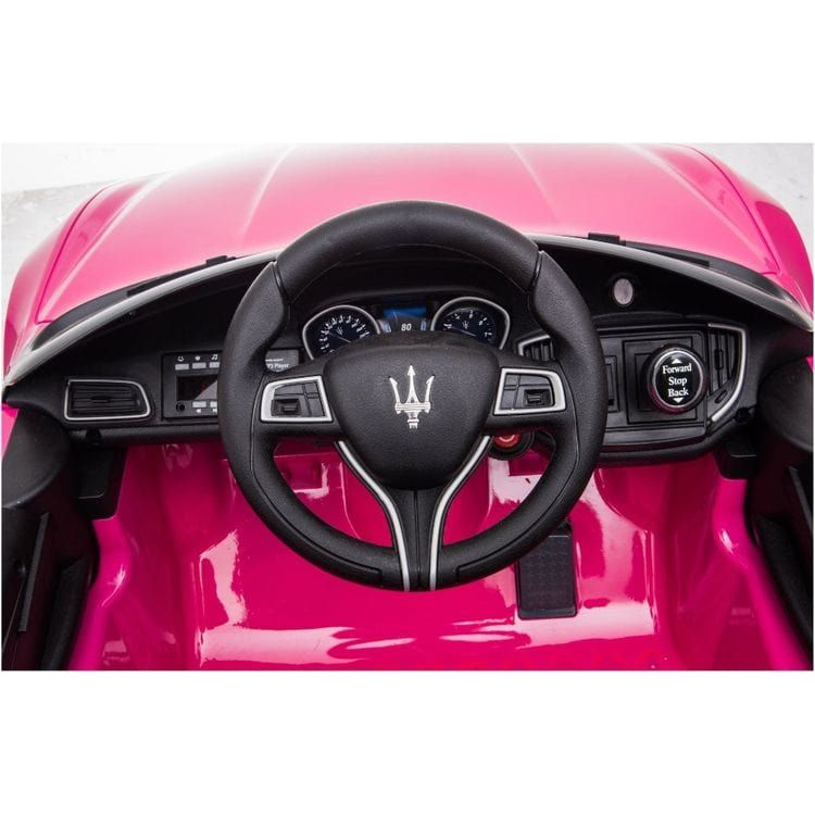 Best Ride on Cars Outdoor Maserati Ghibli 12V Pink