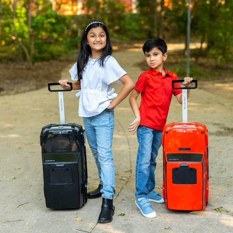 Best Ride on Cars Outdoor Mercedes G Class Suitcase - Red