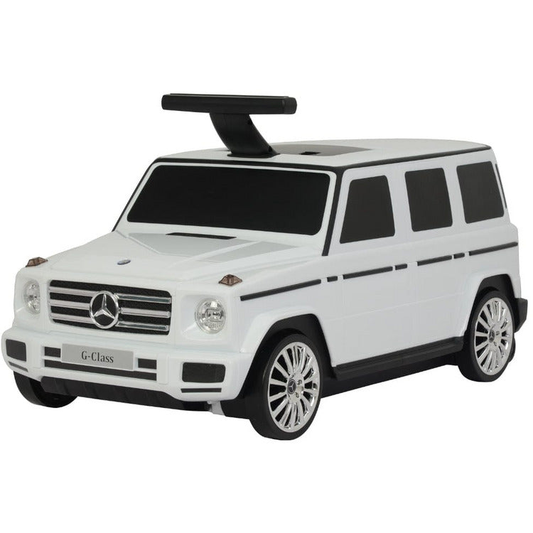 Best Ride on Cars Outdoor Mercedes G Class Suitcase - White