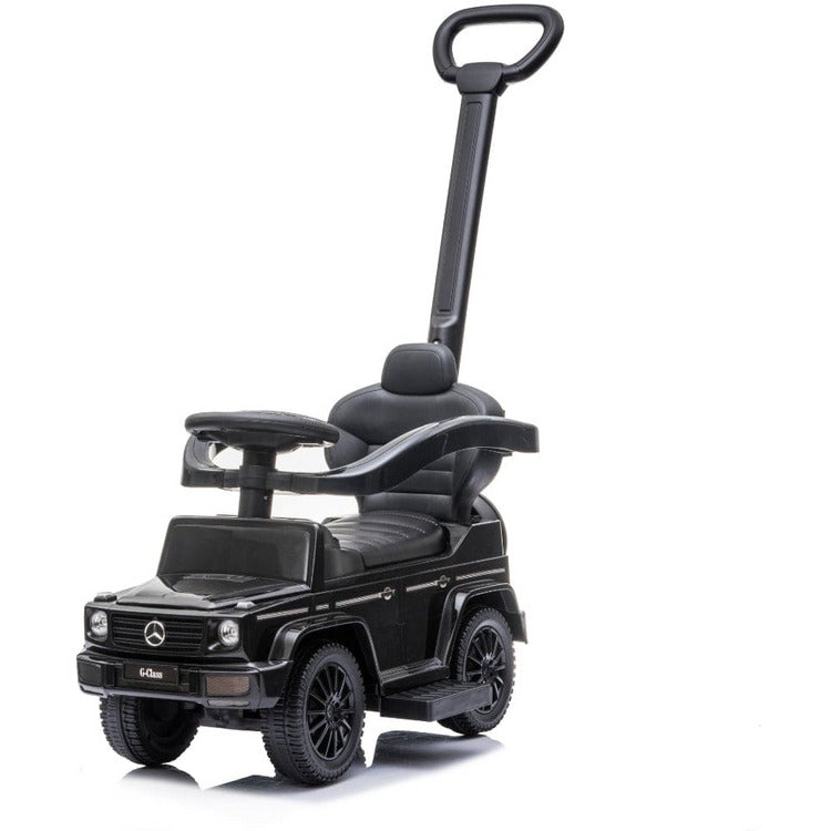 Best Ride on Cars Outdoor Mercedes G-Wagon 3 In 1 Push Car - Black