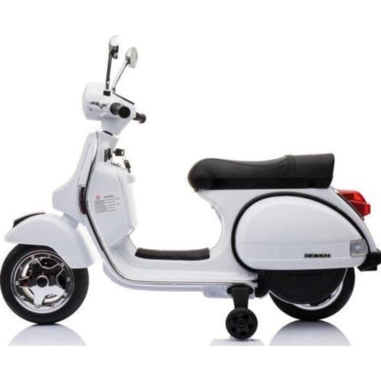 Best Ride on Cars Outdoor Vespa Scooter 12V White