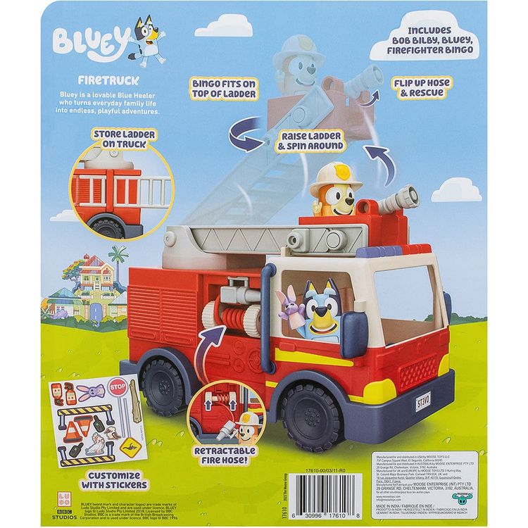 Bluey Preschool Bluey Firetruck - Series 10