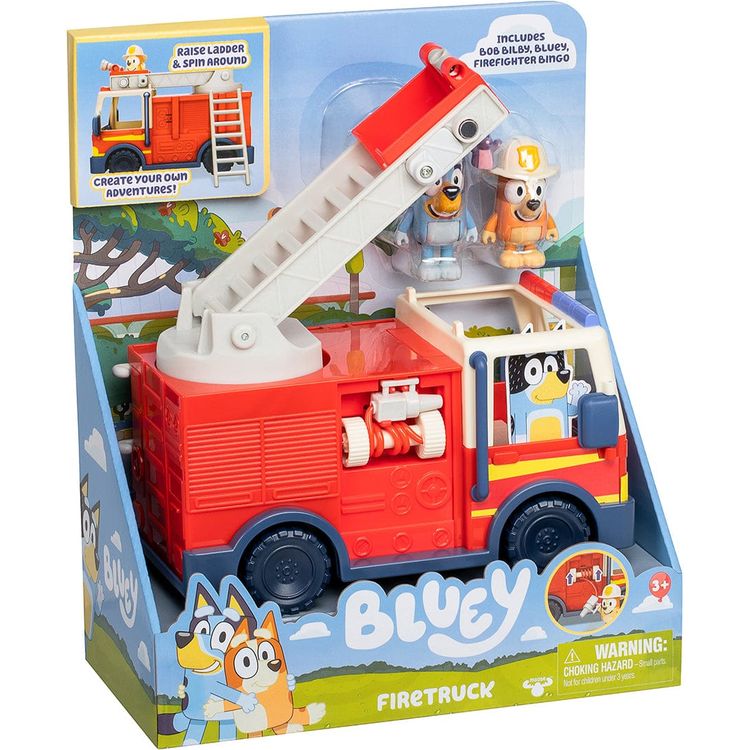 Bluey Preschool Bluey Firetruck - Series 10