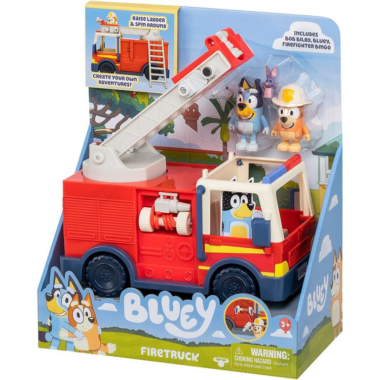 Bluey Preschool Bluey Firetruck - Series 10