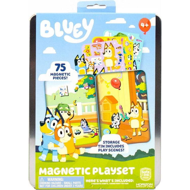 Bluey Preschool Bluey Magnetic Playset