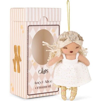 Bon Ton Toys Holiday BT Chaps Angel Alice Ornament in Giftbox