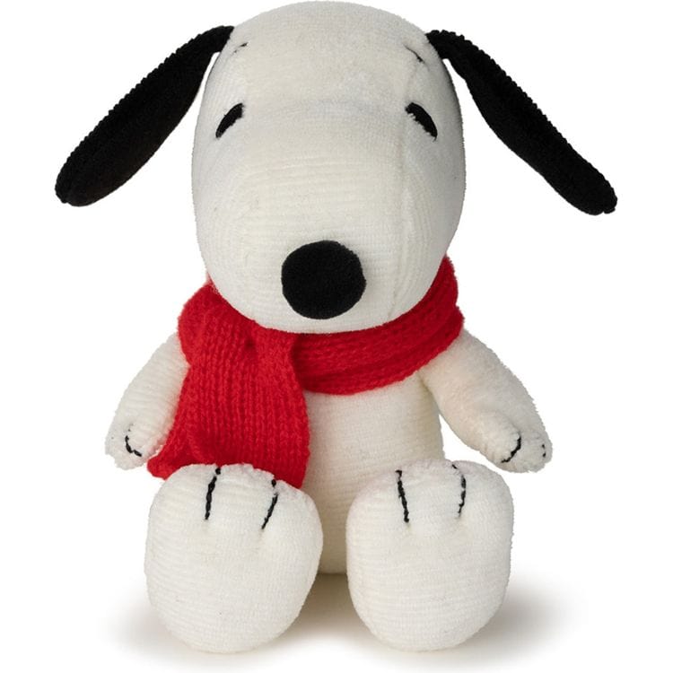 Snoopy Plush with Red Scarf 