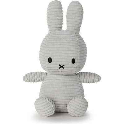 Bon Ton Toys Plush 9" Miffy ECO Corduroy Grey Plush