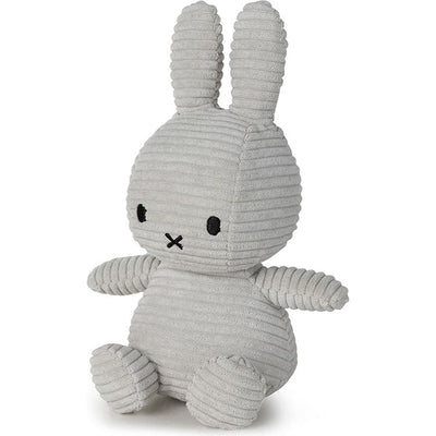 Bon Ton Toys Plush 9" Miffy ECO Corduroy Grey Plush