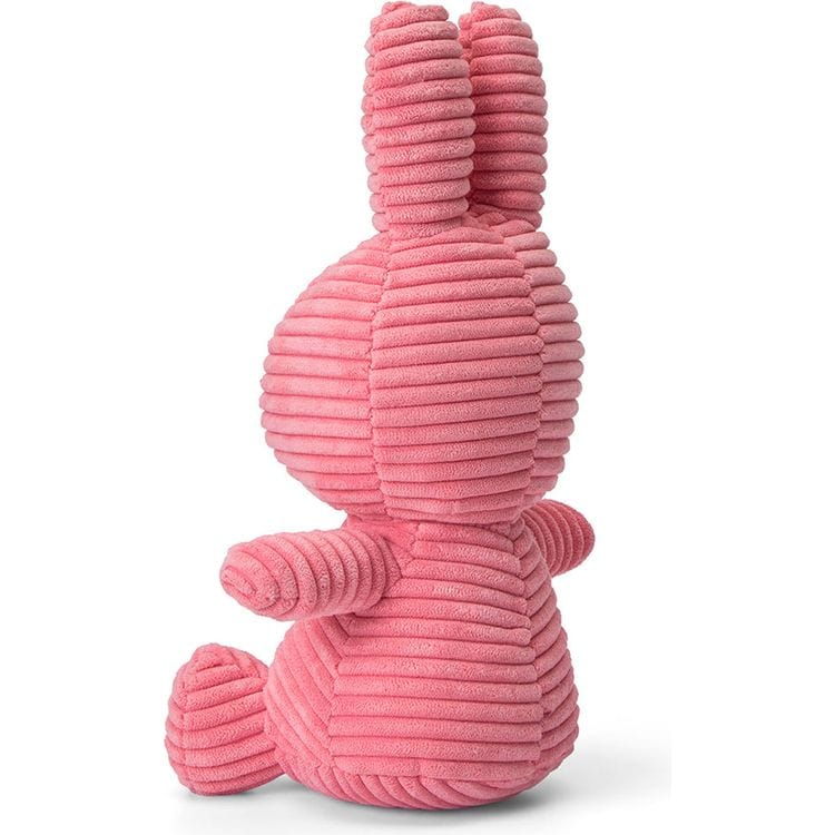 Bon Ton Toys Plush 9" Miffy ECO Corduroy Plush - Bubblegum Pink