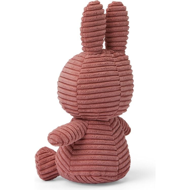 Bon Ton Toys Plush 9" Miffy ECO Corduroy Plush - Dusty Rose