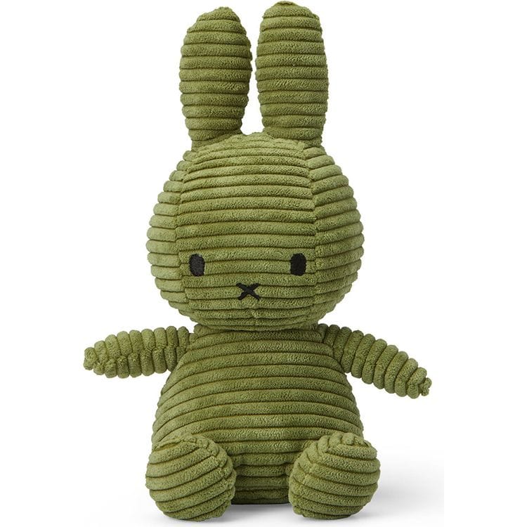 Bon Ton Toys Plush 9" Miffy ECO Corduroy Plush - Olive Green