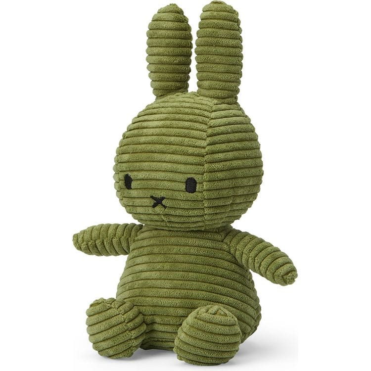 Bon Ton Toys Plush 9" Miffy ECO Corduroy Plush - Olive Green