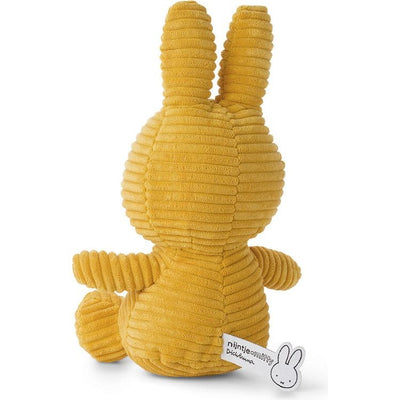 Bon Ton Toys Plush 9" Miffy ECO Corduroy Plush - Yellow