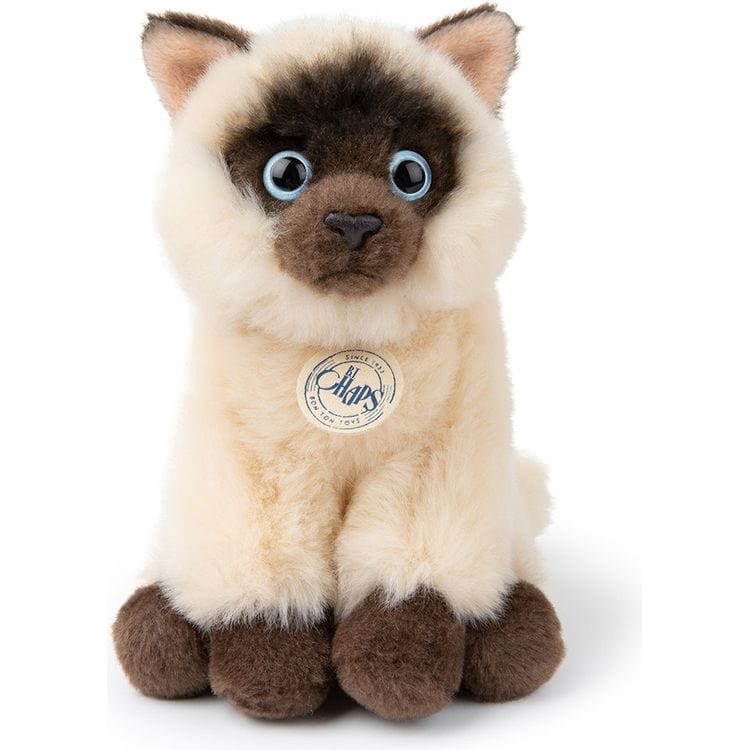 Bon Ton Toys Plush BT Chaps Eddie the Siamese Cat Plush in Giftbox - 6.5"