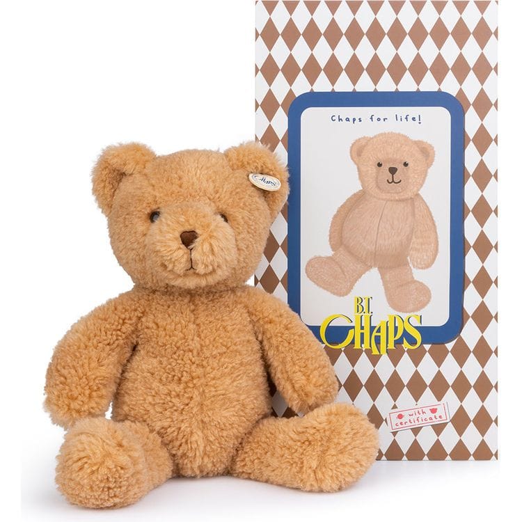 Bon Ton Toys Plush BT Chaps Gus the Homie Bear Plush in Giftbox - 10"