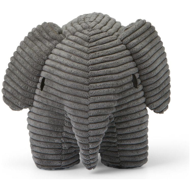 Bon Ton Toys Plush Miffy Elephant Corduroy Grey 9"