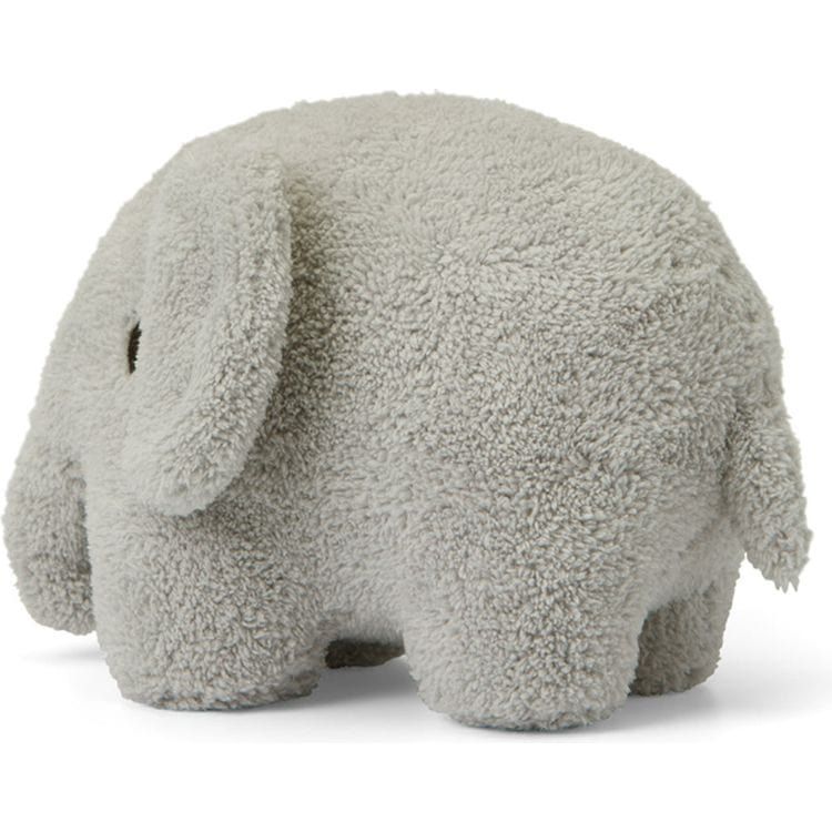 Bon Ton Toys Plush Miffy Elephant Terry Light Grey 9"