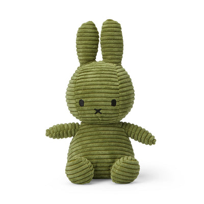 Bon Ton Toys Plush Miffy Sitting Corduroy Olive Green 9"