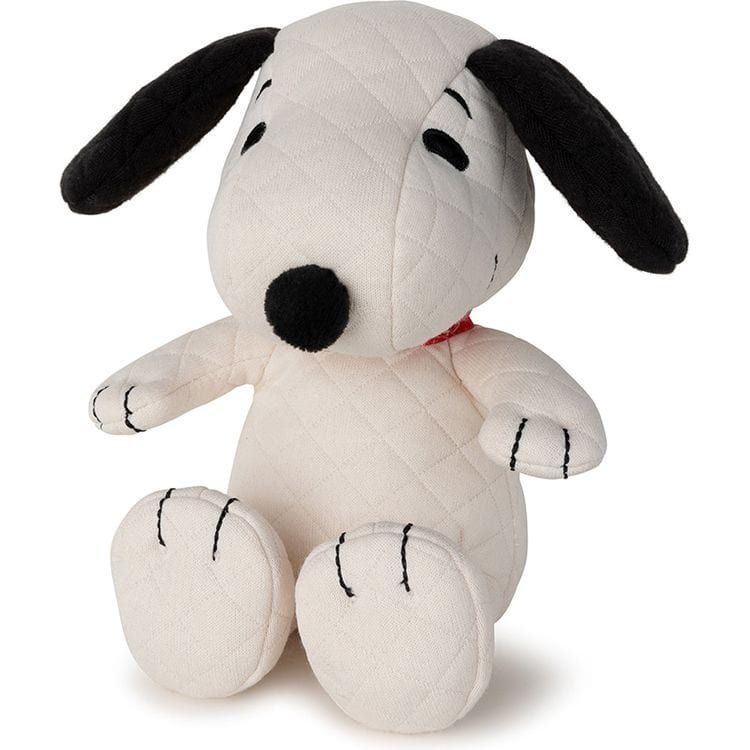 Bon Ton Toys Plush Snoopy Quilted Jersey Cream in Gift Box 7"