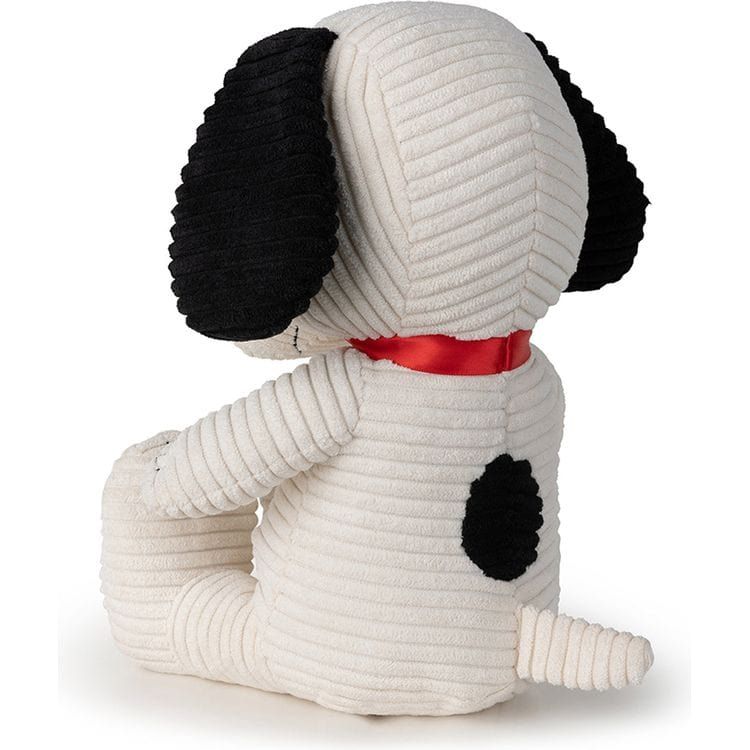 Bon Ton Toys Plush Snoopy Sitting Corduroy Cream in Gift Box 11"