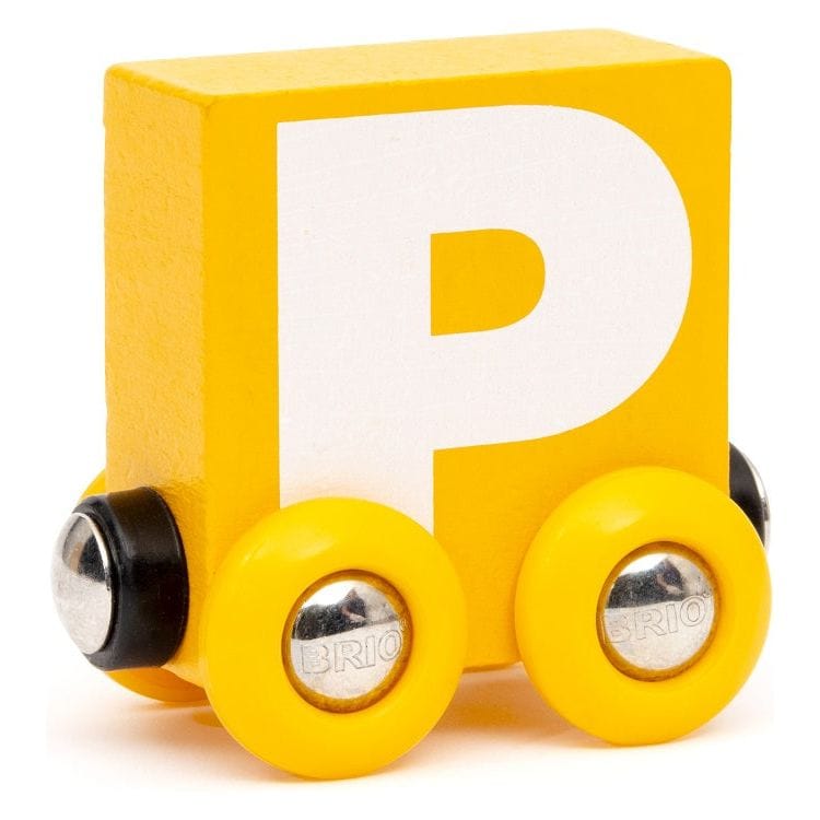 Brio Preschool Brio Alphabet Letter Train - "P"