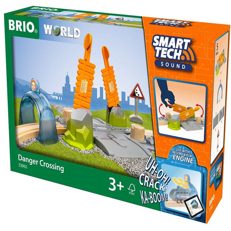 Let Kids Take the Lead with Brio's Smart Tech Sound Danger Crossing Toy -  Bellaboo