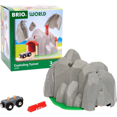 Brio Preschool Dynamite Mountain Exploding Tunnel