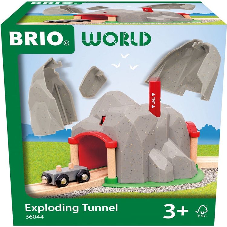 Brio Preschool Dynamite Mountain Exploding Tunnel