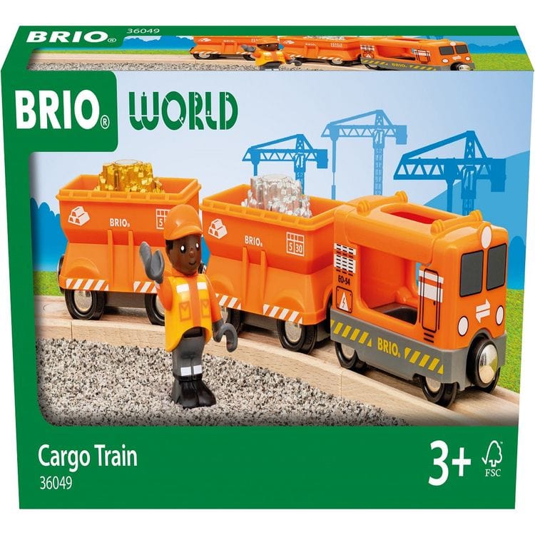 Brio Preschool Gold Cargo Train