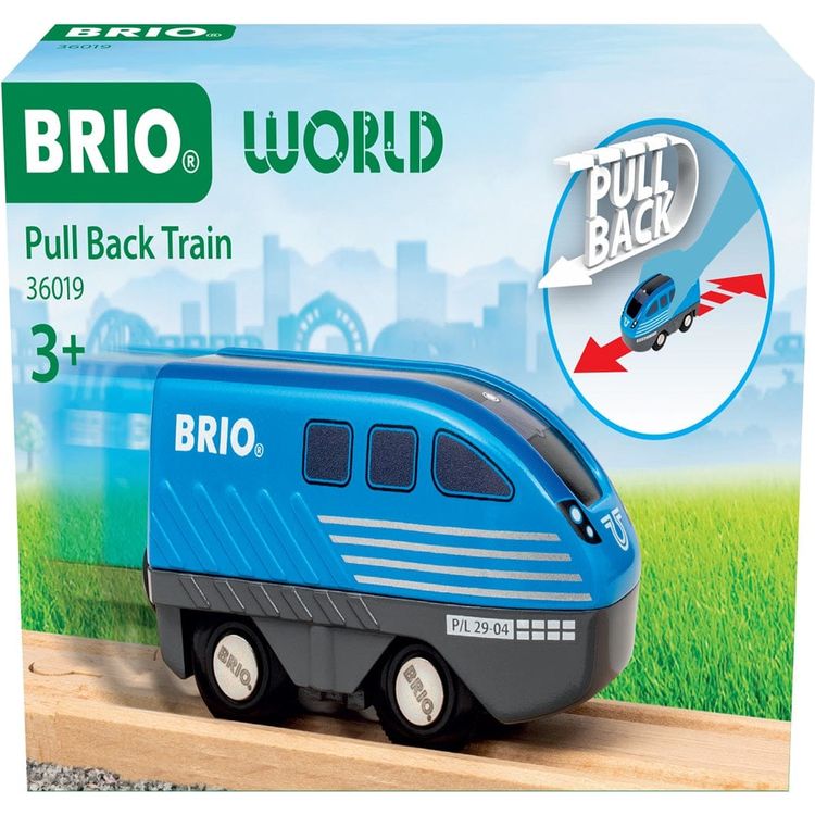 Brio Preschool Pull Back Train