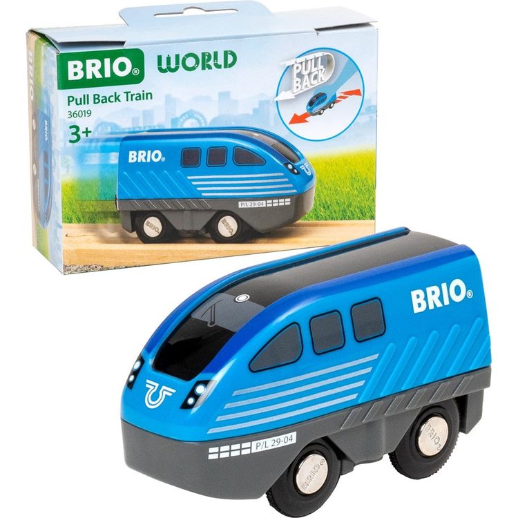 Brio Preschool Pull Back Train