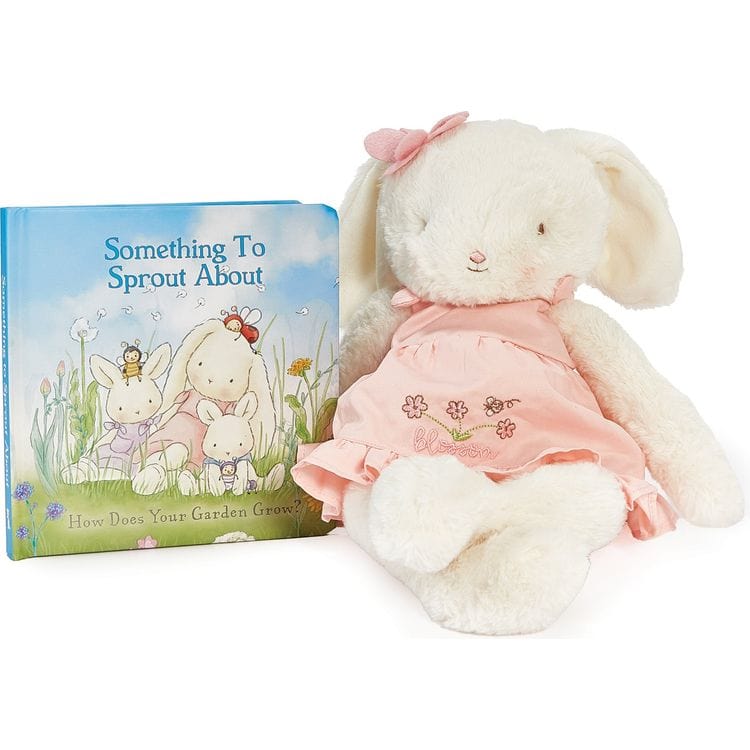 Bunnies By The Bay Infants Garden Blossom Bunny Book & Plush Bundle