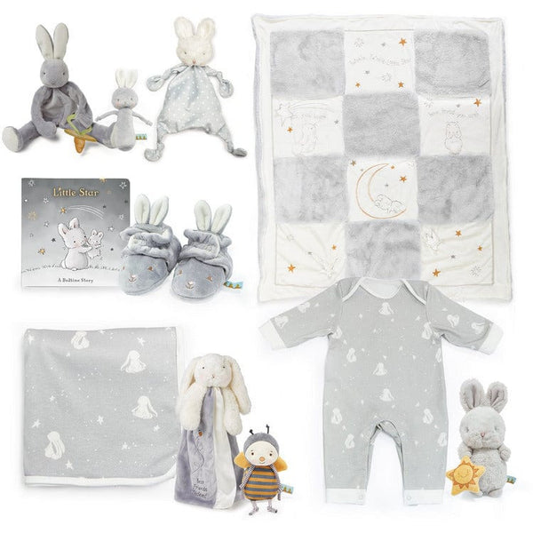 Friendly Chime Gray Bunny, Baby Rattle