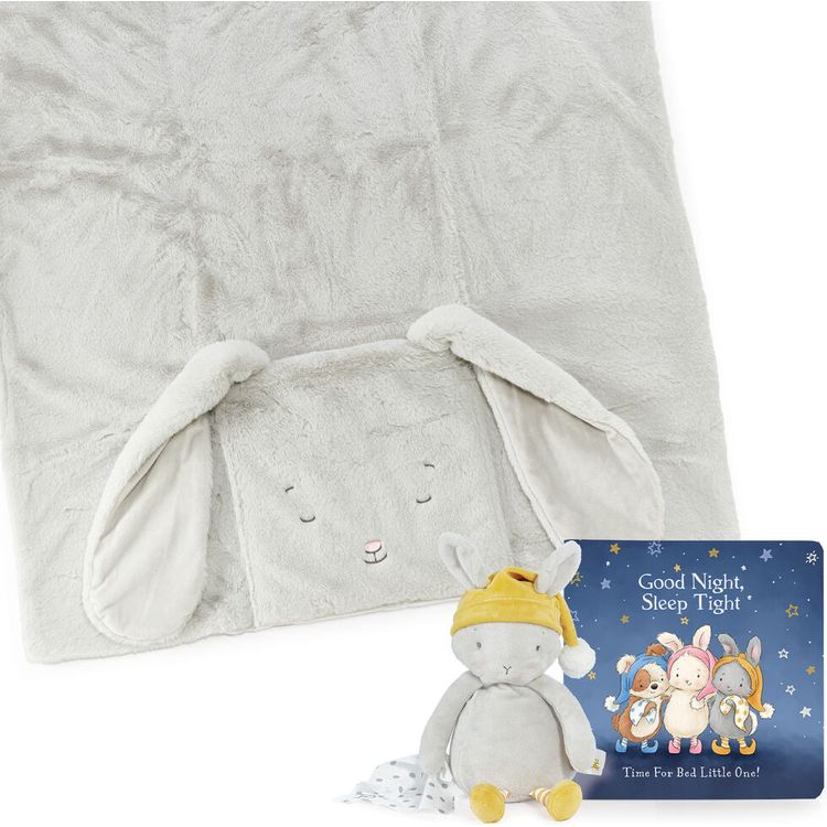 Bunnies By The Bay Infants Sleepy Time With Bloom Bunny Gift Set