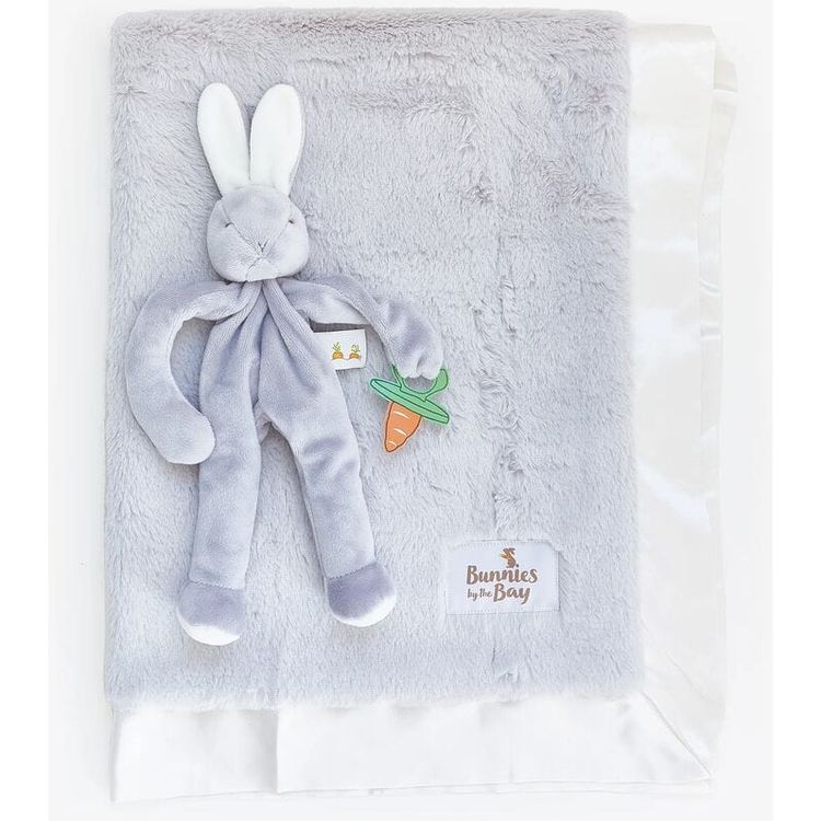 Bunnies By The Bay Infants Snuggle and Sooth Baby Gift Set - Gray