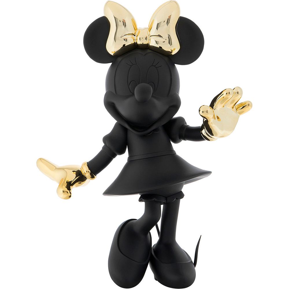 Minnie Mouse 12" Welcome Studio Figurine - Black & Gold