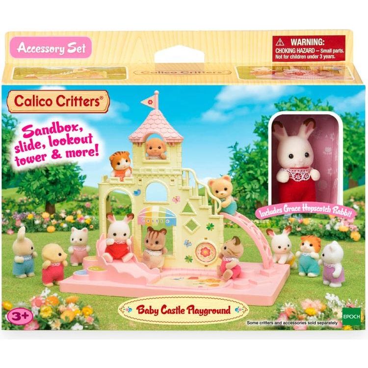 Calico Critters Collectibles Calico Critters Baby Castle Playground, Dollhouse Playset with Figure