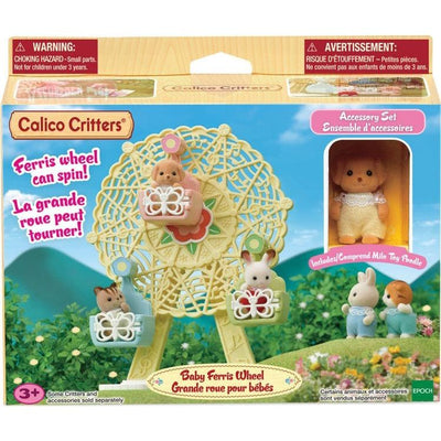 Calico Critters Collectibles Calico Critters Baby Ferris Wheel, Dollhouse Playset with Figure