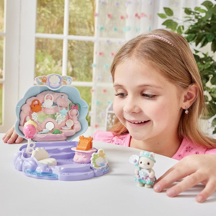 Calico Critters Collectibles Calico Critters Baby Mermaid Shop Playset