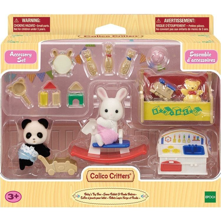 Calico Critters Collectibles Calico Critters Baby's Toy Box, Dollhouse Playset with Figures and Accessories