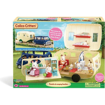 Calico Critters Collectibles Calico Critters Caravan Family Camper, Toy Vehicle for Dolls with Accessories