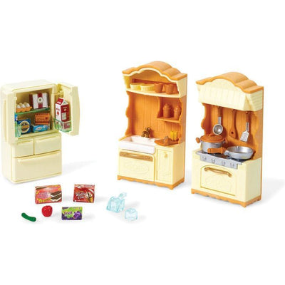 Calico Critters Collectibles Calico Critters Kitchen Playset, Dollhouse Furniture and Accessories