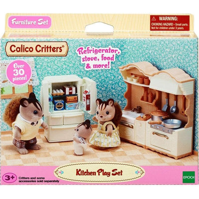Calico Critters Collectibles Calico Critters Kitchen Playset, Dollhouse Furniture and Accessories