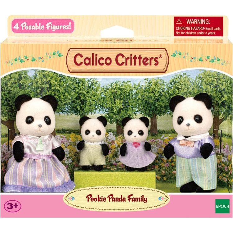 New Sylvanian Families Doll Panda family / Calico Critters Toy